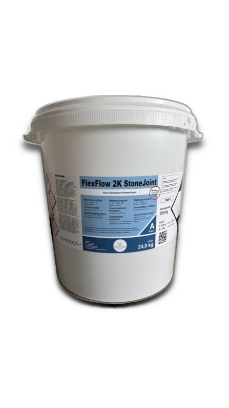 FlexFlow® 2K StoneJoint – Hochbelastbares Pflasterfugenmörtel ⁠⁠verarbeitungsfertig inkl. Sand